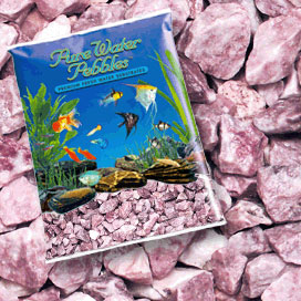 Pure Water Pebbles&reg; White Rose Gravel